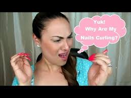 why do long nails curl bloopers
