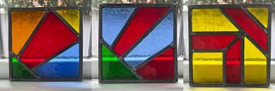 Stained Glass Panels For Garden Gate In