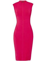 Details About Ted Baker Fuchsia Bodycon Jacquard Knit Dress Ted Sz 2 Us 4 6 See Size Chart