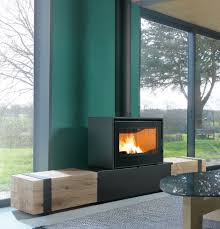 Contemporary Freestanding Fireplaces