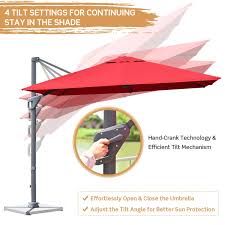 Patio Offset Cantilever Umbrella