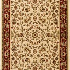 natco sapphire sarouk ivory 26 in x your choice length stair runner rug