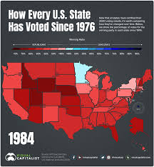 Days to voter guide release. U S Presidential Voting History From 1976 2020 Animated Map