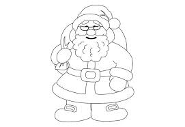 61 Best Santa Templates Shapes Crafts Colouring Pages Free