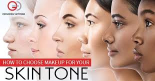 Indian skin tone fall in 3 types of complexion: How To Choose Makeup For Your Skin Tone Princess Victoria Princess Victoria Cosmetics