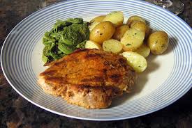 easy pan grilled pork chops with y