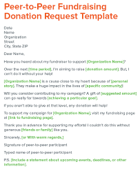 Write an email asking for donations. Fundraising Letters The Ultimate Guide With Free Examples