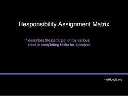 Responsibility Assignment Matrix Raci Chart Explained