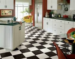 6 black and white checd floor types
