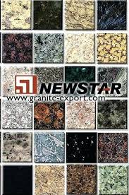 Colors Of Granite Slabs Invisibletotheeye Co