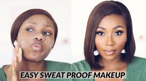 sweat proof makeup tutorial