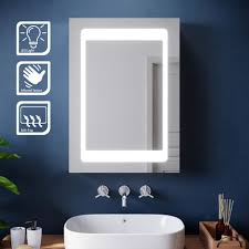 Elegant Bathroom Led Mirror Cabinet