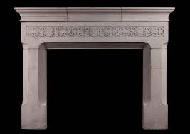 English Reconstituted Stone Fireplace