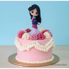 Place cakes in freezer 45 minutes before cutting to reduce crumbs. Princess Series Mulan