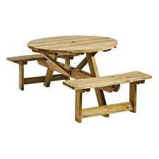 Round Beer Garden Tables