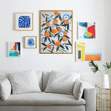 West elm is known for its elegance and quality. Minted For West Elm Orange Trees By Rachel Roe