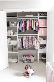 organize baby clothes