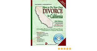 If you are a victim of spousal abuse, discuss your situation with a violence counselor prior to filing, so that you can take appropriate measures to protect yourself and your. How To Do Your Own Divorce In California A Complete Kit For An Out Of Court Divorce Or Dissolution Ed Sherman 9780944508527 Amazon Com Books