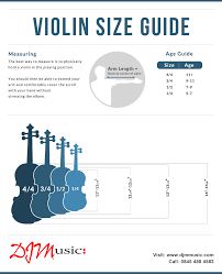 Violin Size Guide Djm Music Blog