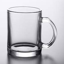 Acopa Customizable Glass Coffee Mug