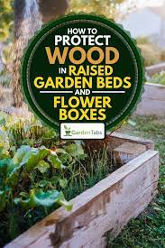Protect Wood In Raised Garden Beds