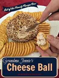 try grandma jennie s cheese ball recipe at your next family get together make this