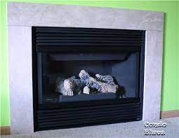 Gas Fireplace Insert Fireplace Update