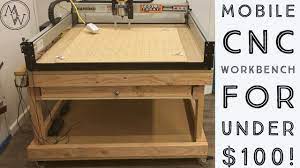 mobile cnc workbench for less than 100