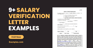 salary verification letter 9