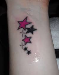 Cluster of small stars drawn in her lovely neck star tattoo design. Star Tattoo Tattoo Designs For Women Star Tattoo On Wrist Star Tattoos