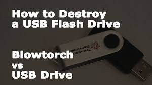 I'm assuming you're just asking for academic reasons so here it is. How To Destroy Your Usb Flash Drive Askcybersecurity Com