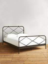 Wrought Iron Platform Bed Contemporary