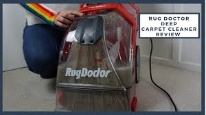 rug doctor deep carpet cleaner review