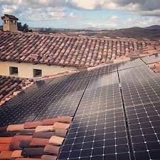 Spanish Tile Roof With Solar Installation - Gen819 Roofing & Solar