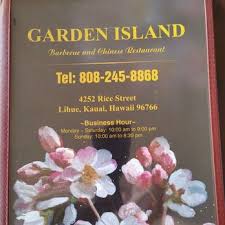 garden island barbecue chinese