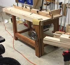 The design and joinery really caught . Rubio Workbench