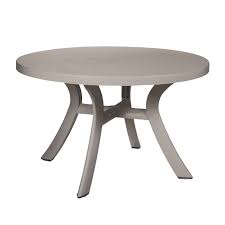 47 Round Toscana Plastic Resin Table