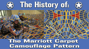 marriott carpet camouflage pattern