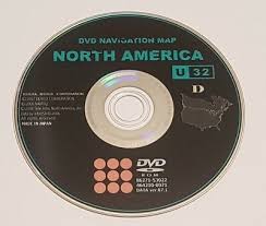 Lexus Toyota Navigation Disc Dvd Rom U32d Version Version