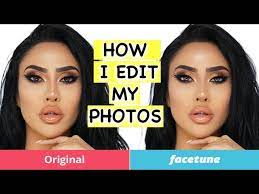 how to edit pictures using facetune