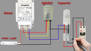 sodium vapour l connection wiring