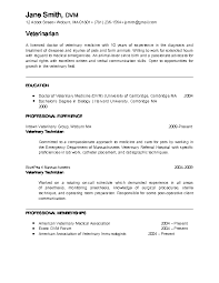 Example Letter Of Intent For Veterinary Internship Cover