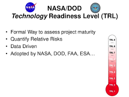 Nasa Dod Technology Readiness Level Trl