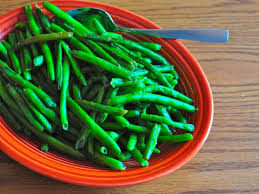 grilled green beans in foil