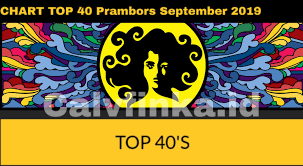 Chart Top 40 Prambors September 2019 Calvfinka Id
