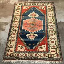 large 1930s turkish heriz area rug in