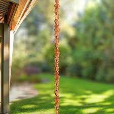 Monarch Rain Chains 8 5 Ft Pure Copper