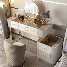 modern makeup vanity with mirror 5