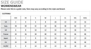47 Size Chart For Zara Chart Zara Size For