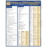 Medical Terminology Basics Quickstudy Chart